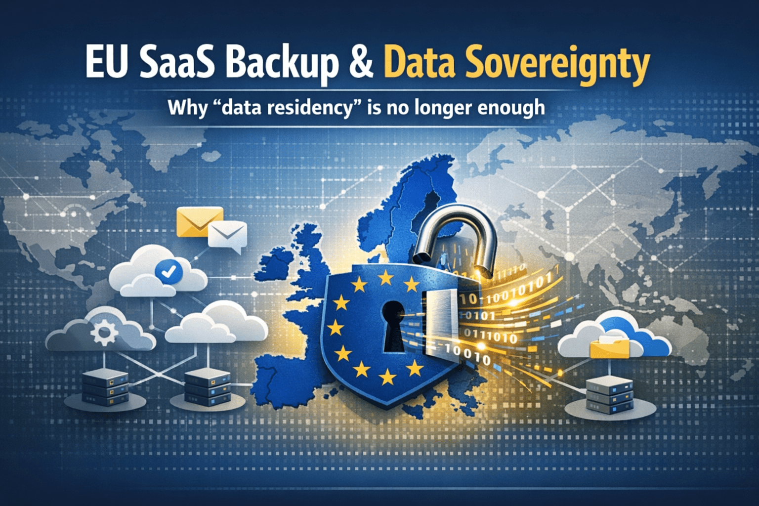 SaaS Backup and Data Sovereignty in the EU: Why “Where Your Data Lives” Is No Longer Enough
