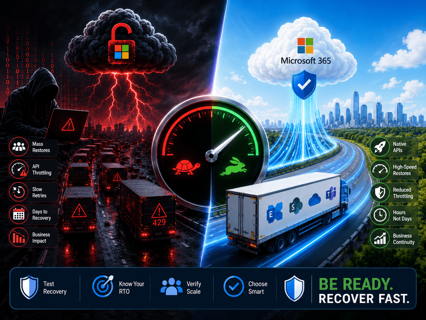 Microsoft 365 API Throttling: The Hidden Weakness in Your Disaster Recovery Plan